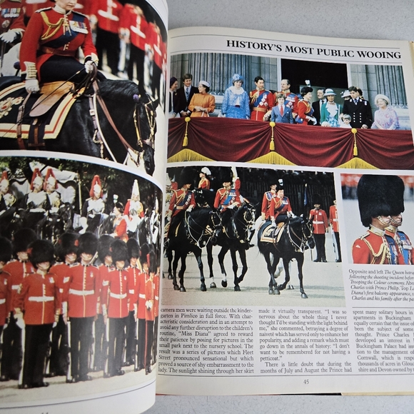 Vintage 1981 Invitation To A Royal Wedding Princess Diana Hardcover Book - Picture 7 of 7